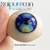 Haipurecon Mochi Sky Blue Cosplay Contact Lens 14.5mm
