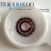 لنزهای تماسی Haipurecon Obscura Red Cosplay 14.5mm 40 درصد محتوای آب 8.6 منحنی پایه