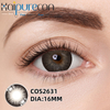 Haipurecon B&aacute;n bu&ocirc;n COS2631-2632 16mm Crazy Cosplay K&iacute;nh &Aacute;p Tr&ograve;ng M&agrave;u 40% H&agrave;m Lượng Nước OEM/ODM Chất Liệu Hema