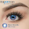 Haipurecon Mystic Butterfly Purple Cosplay Contact Lens 40 Porsiyento Nilalaman ng Tubig CE at ISO Certified