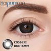Haipurecon B&aacute;n bu&ocirc;n COS2631-2632 16mm Crazy Cosplay K&iacute;nh &Aacute;p Tr&ograve;ng M&agrave;u 40% H&agrave;m Lượng Nước OEM/ODM Chất Liệu Hema